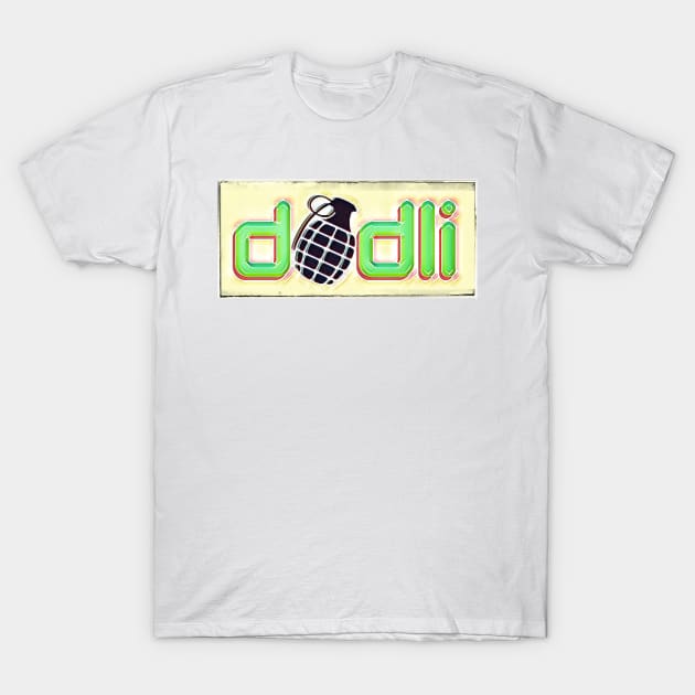 Dadli Black Pineapple Logo T-Shirt by Digz